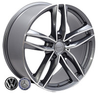 Replica Audi (BK690) 9x20 5x112 ET35 DIA66,6 (GP)